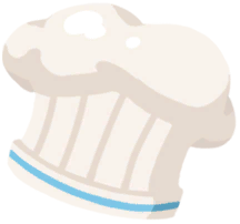 Chef Hat (厨师帽) cosmetic icon from 角色屋 桌面伙伴 Demo
