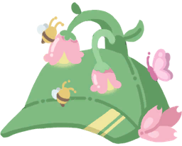 Bee Garden Cap (蜜蜂花园帽) cosmetic icon from 角色屋 桌面伙伴 Demo